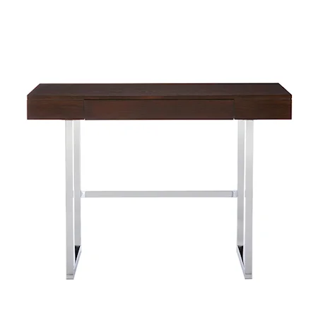 Table Desk with Metal Base